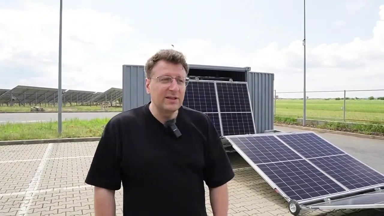 Am livrat prima centrală fotovoltaică mobilă de mare putere din România