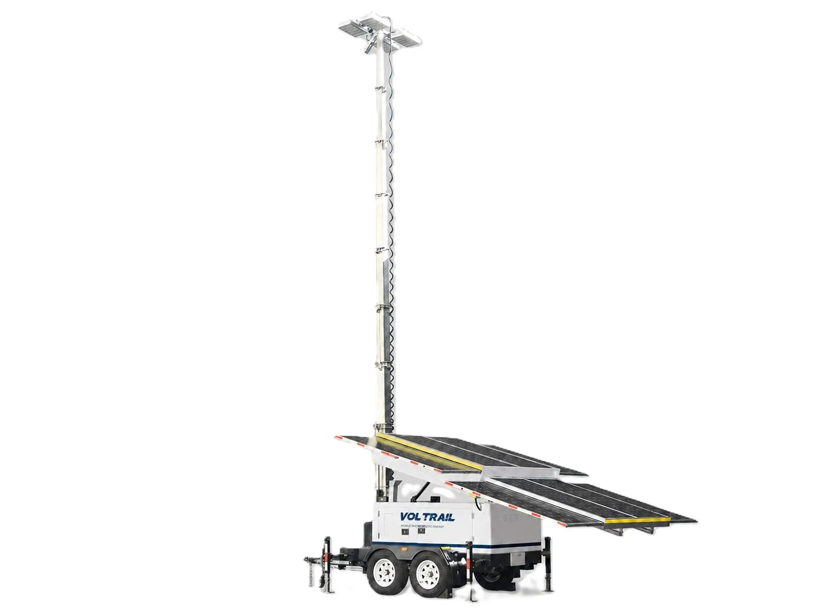 VOLTRAIL LT9, turn de lumină, Catarg la 9 m, proiectoare LED de șantier
