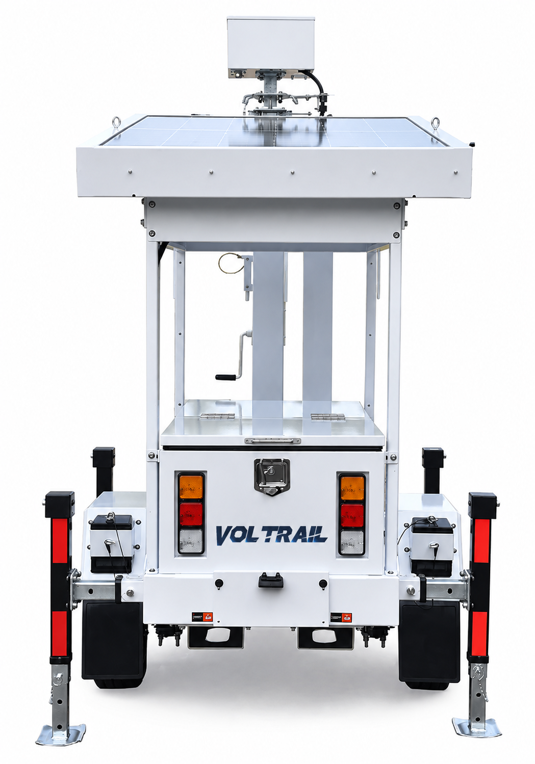 VOLTRAIL SLT-900, turn de lumină, Catarg hidraulic 9 m cu proiectoare LED